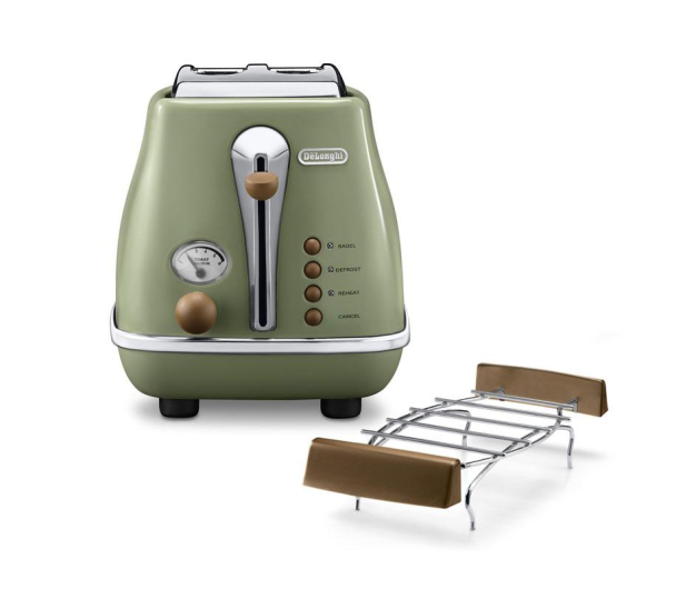 DeLonghi Toster CTOV2103.GR zielony - 1323965 - zdjęcie